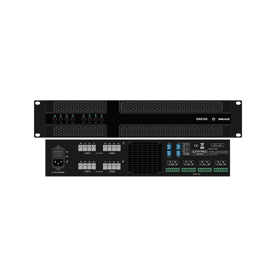 DA8300 八通道数字功率放大器