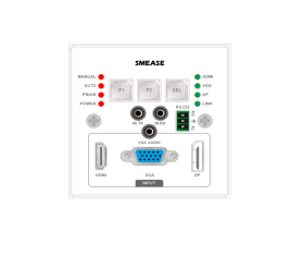 HDBT 100米HDVP复杂墙插发射器 HDBT-WALL-HVDP-100T-86