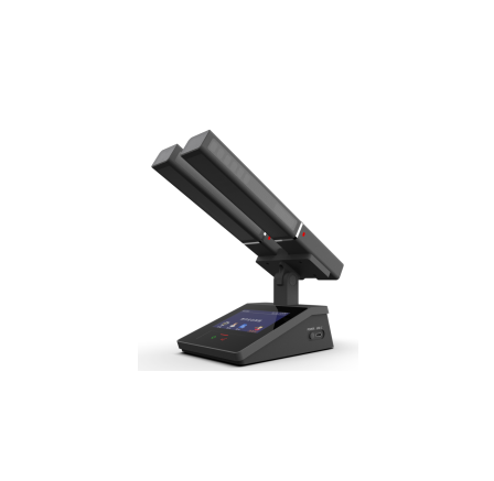 触控双咪杆双振膜话筒主席单元 DCS-8110TCS